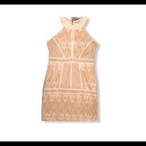 Ivory netted cocktail dress!!!!